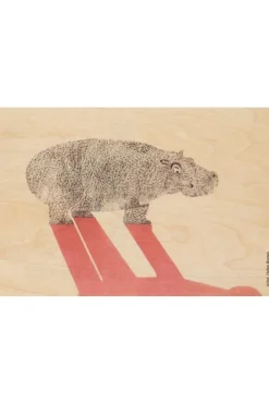 Gadget Postcard Hippo