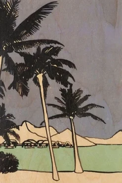 Gadget Postcard Palm Trees