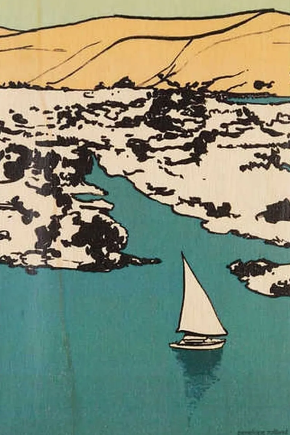 Gadget Postcard Sailing