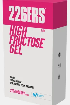 Gel High Fructose Gel 80Gr Strawberry (6 gels)