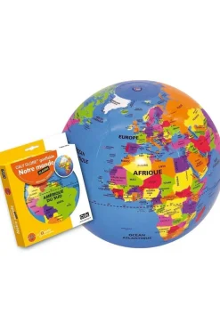 Globe gonflable 30 cm notre monde politique