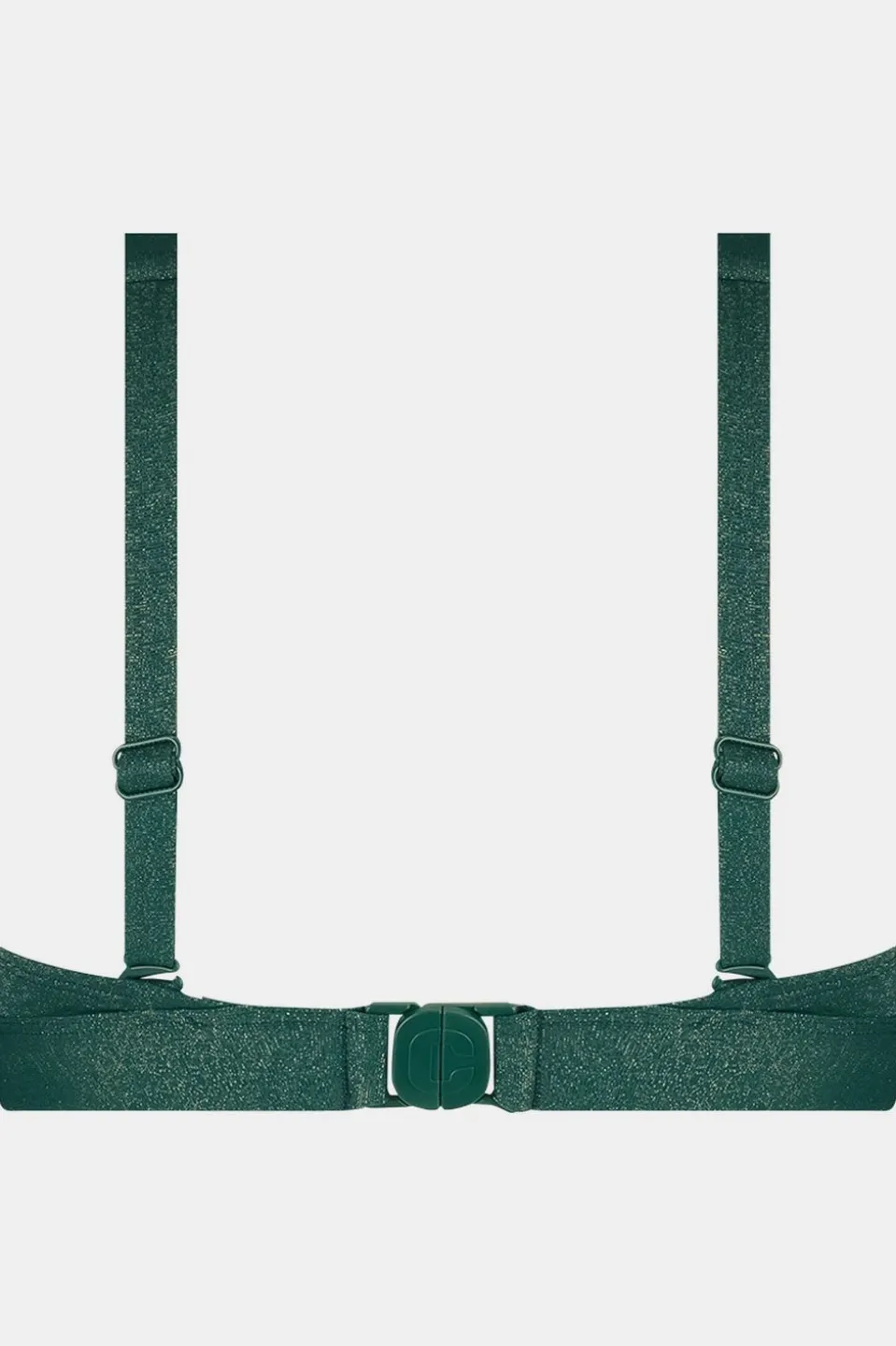 Haut De Bikini Triangle Buckle Push-Up