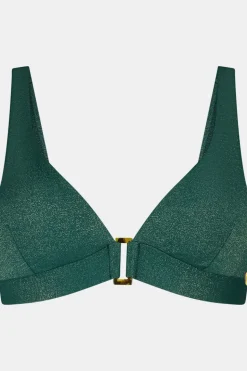 Haut De Bikini Triangle Buckle Push-Up