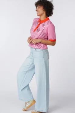 Jeans Baggy Wideleg Light Blue