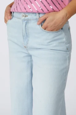 Jeans Baggy Wideleg Light Blue