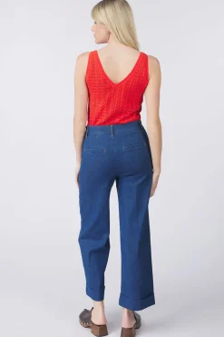 Jeans Lisa Culotte Chambray