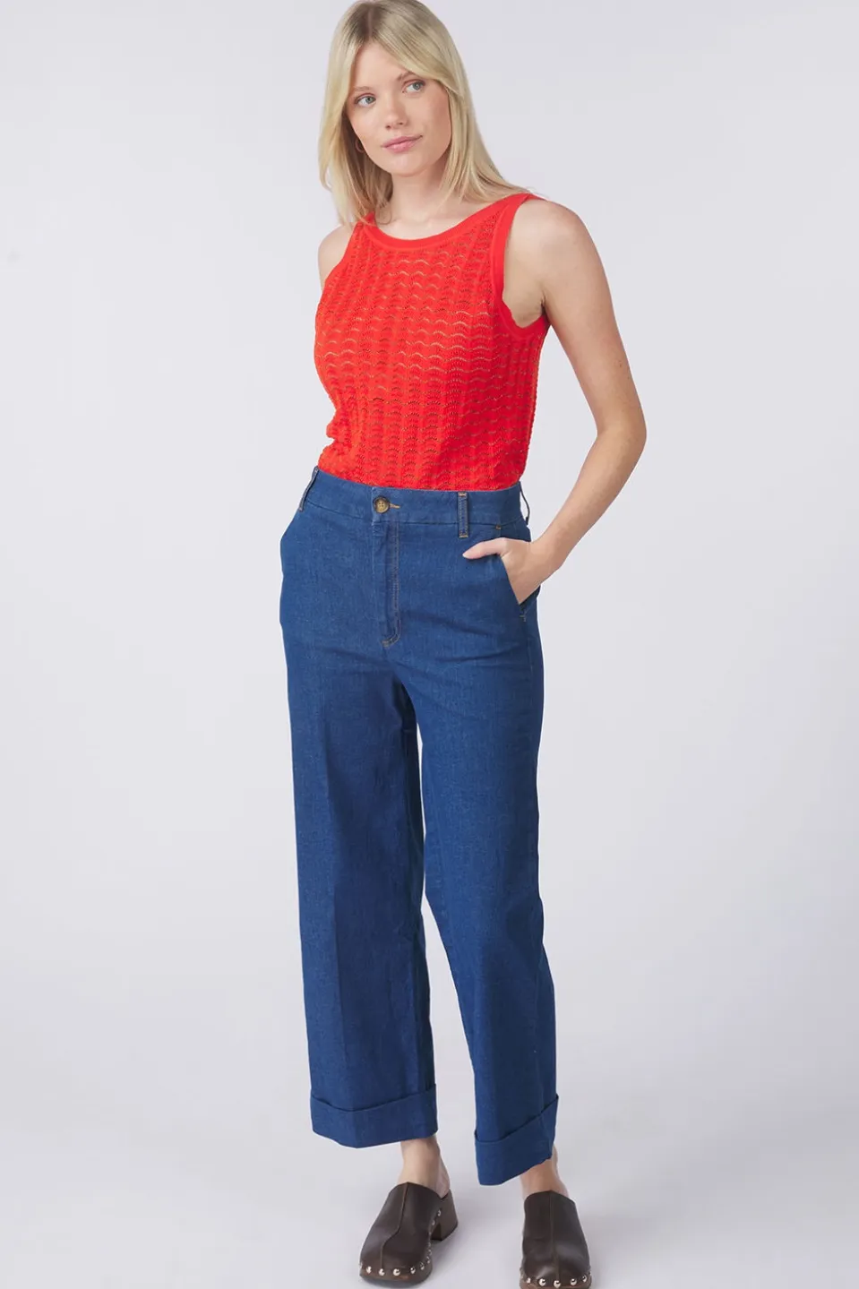 Jeans Lisa Culotte Chambray