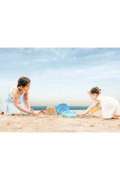 Jouet Schi 7In1 Sand Toys Folding Bucket Set Blue