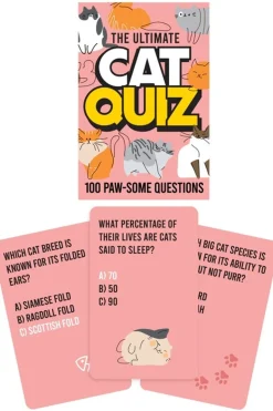 Jouets Cat Quiz Cards