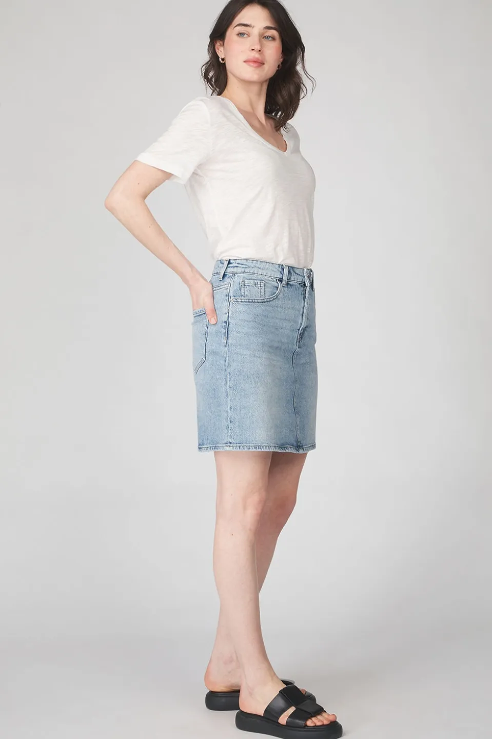 Jupe Kaja Denim Color Jaf