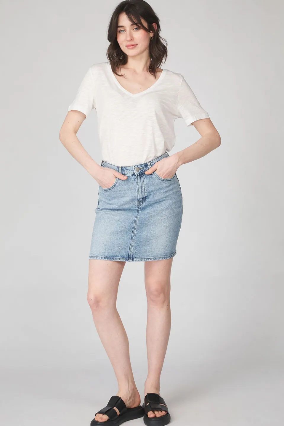 Jupe Kaja Denim Color Jaf