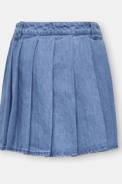 Jupe Kogastra Reg Pleat Short Dnm Skirt