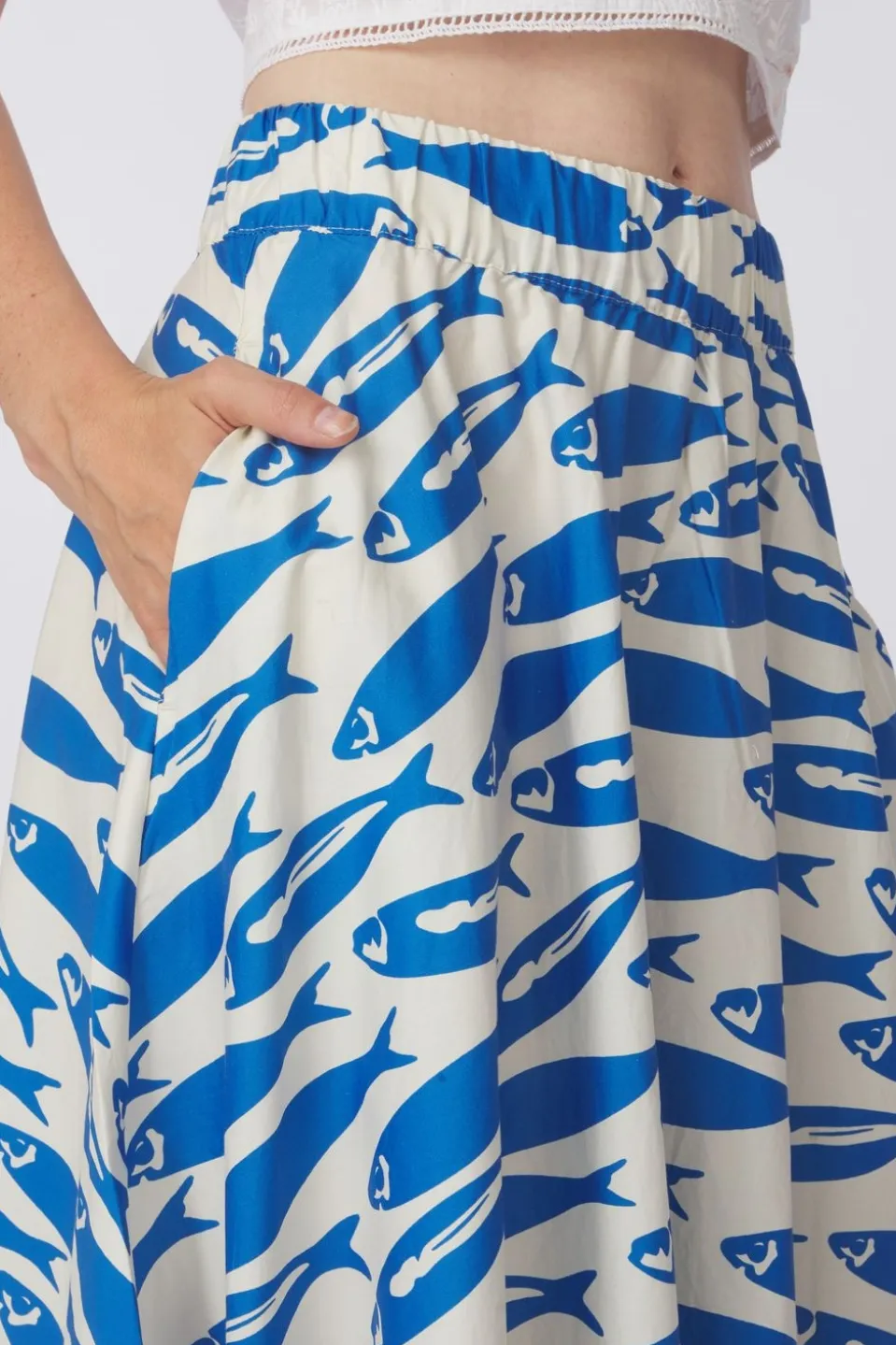 Jupe Valencia Print Ankle