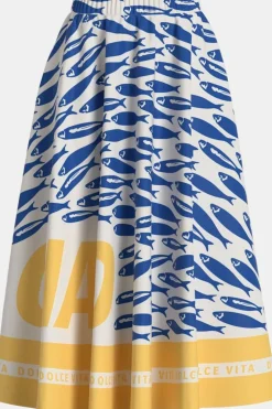 Jupe Valencia Print Ankle