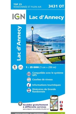 Lac d'Annecy gps