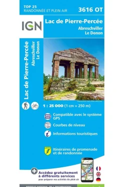 Lac de Pierre-Percée / Abreschwiller / Le Donon gps