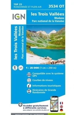 Les Trois Vallées / Modane PN de la Vanoise gps