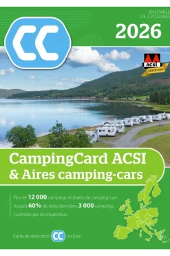 Livre Campingcard & Aires Camping-Cars 2025 Français
