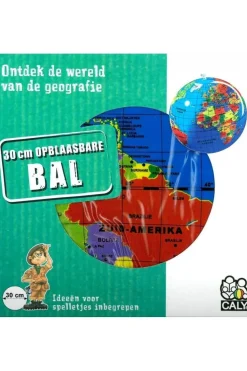 Livre de Voyage Opblaasbare bol 30 pol. new globe caly toys