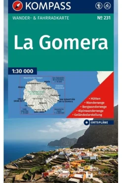 Livre La Gomera 231 Gps Kompass +Ag