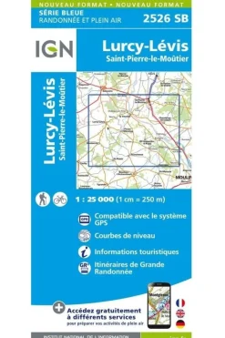 Lurcy-Lévis / St-Pierre-le-Moûtier gps