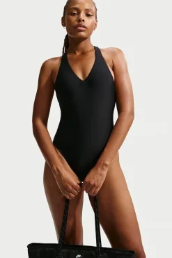 Maillot De Bain V Neck One Piece