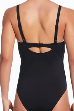 Maillot De Bain V Neck One Piece