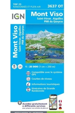 Mont Viso / St-Véran / Aiguilles / PNR du Queyras gps