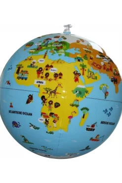 Opblaasbare wereldbol 30 cm