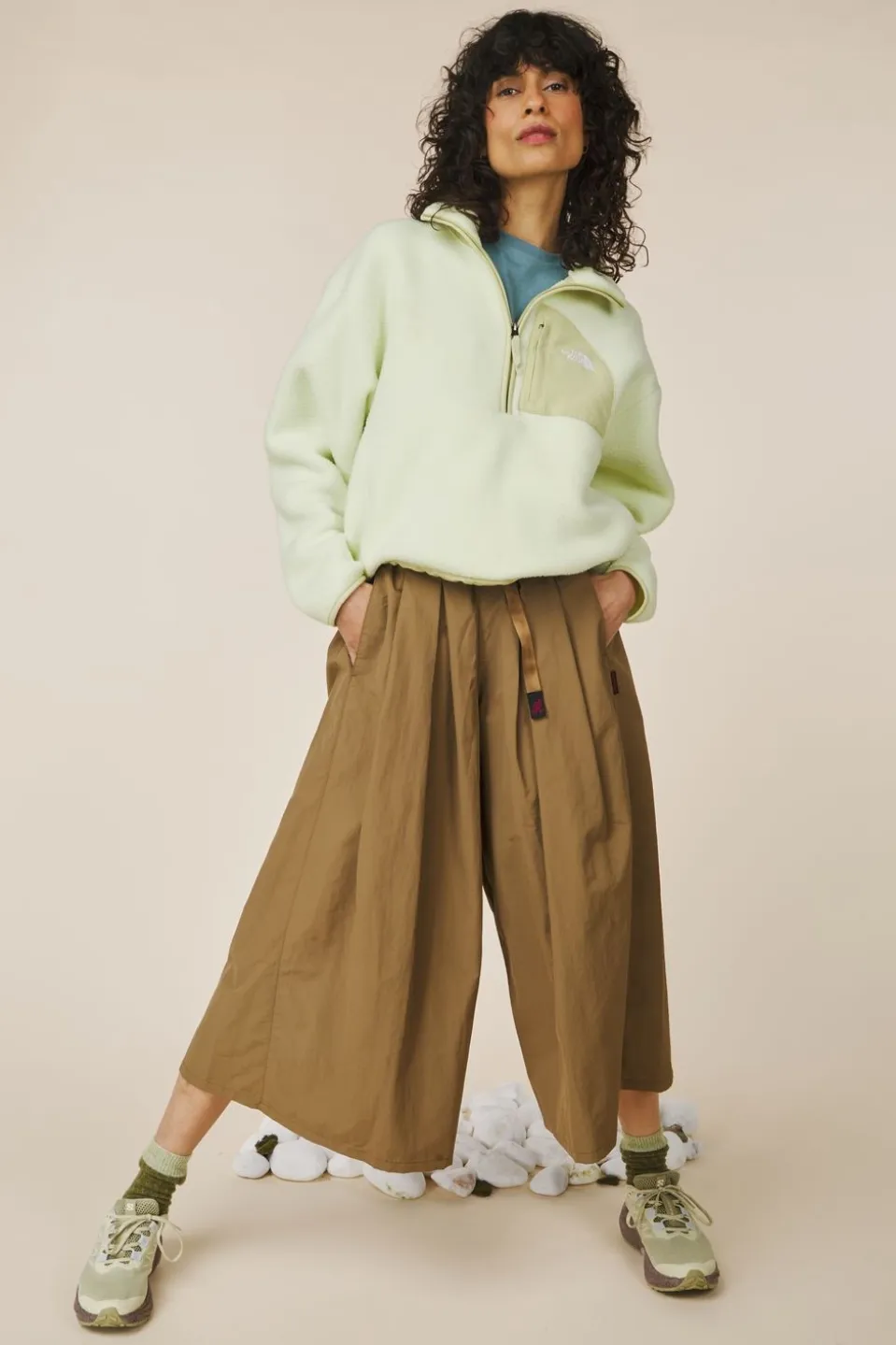 Pantalon Nylon Flare Pant