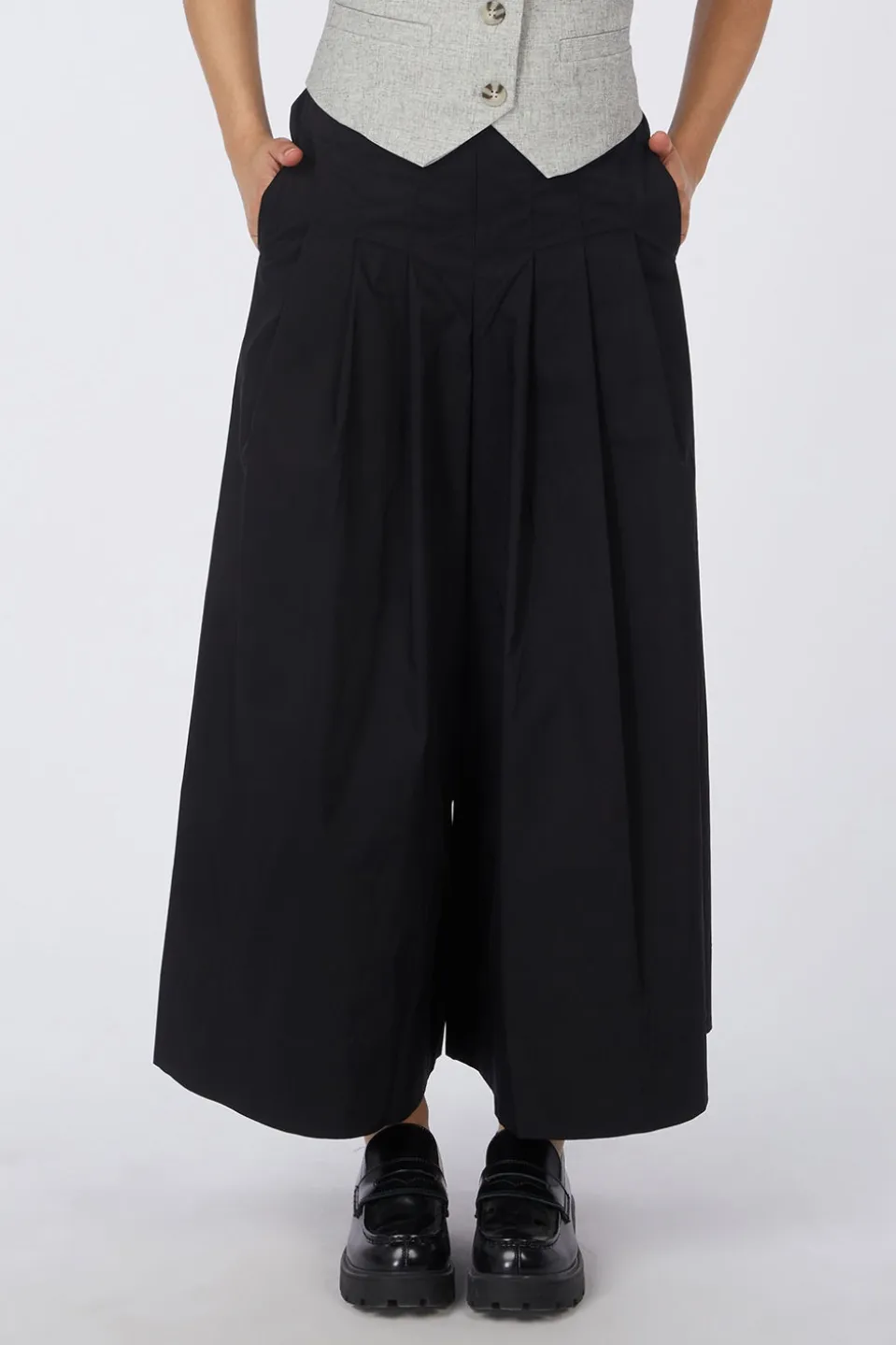 Pantalon Paige Plisse