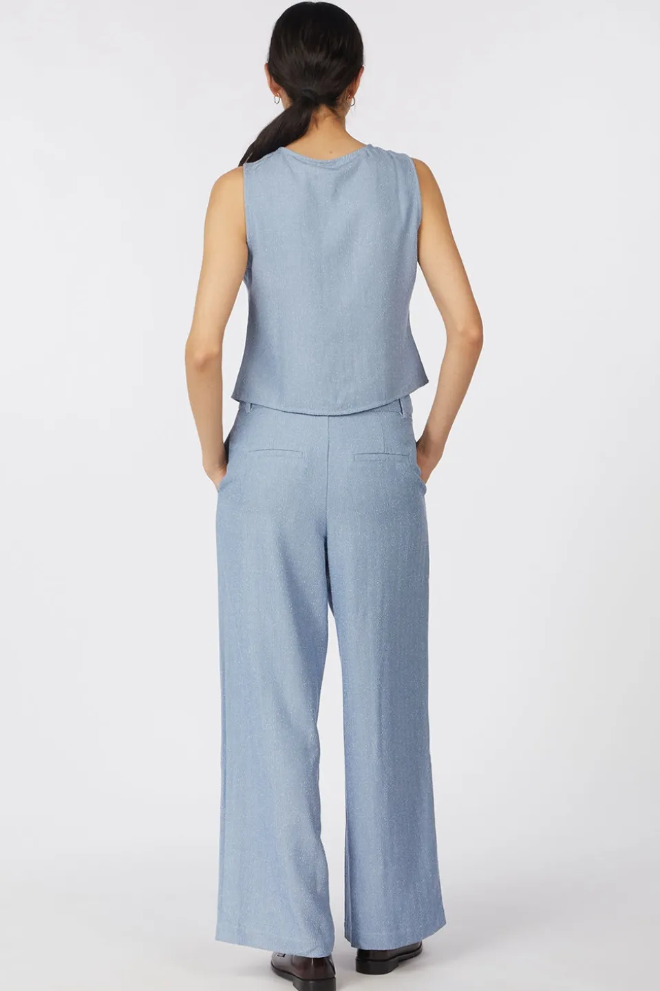 Pantalon Vmkira Hw Wide Pant Wvn Exp