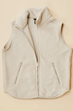Polaire High Curl Vest W