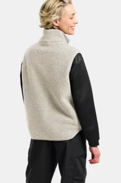 Polaire High Curl Vest W
