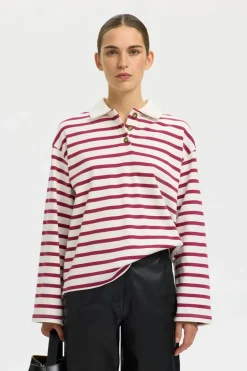 Polo Wada Stripe Collar