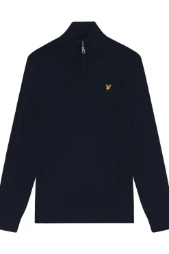 Pull Cotton Merino Quarter Zip