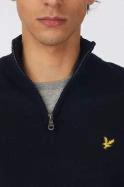 Pull Cotton Merino Quarter Zip