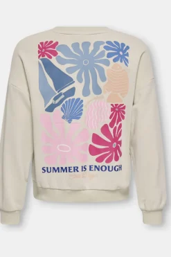Pull Kogkarlie Life Ls Loose Printed Ub Swt