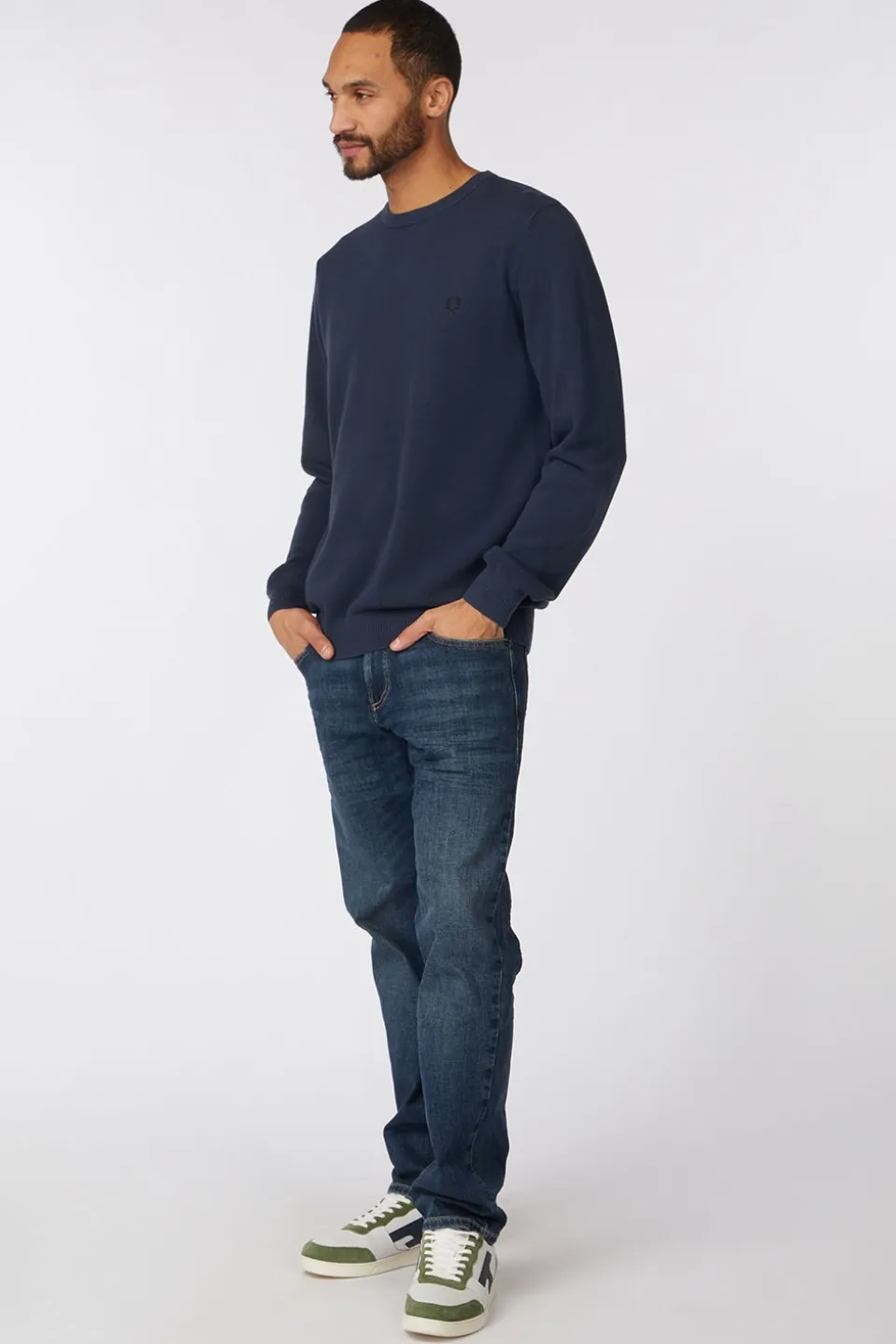 Pull Pique Stitch Jumper Sharp
