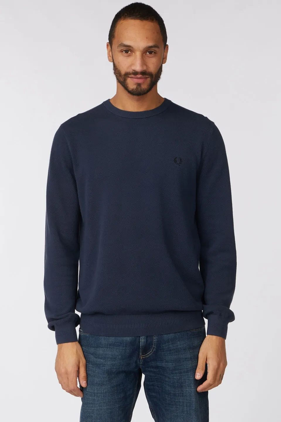 Pull Pique Stitch Jumper Sharp
