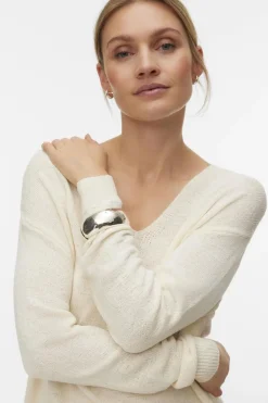 Pull Vmcharity Ls V-Neck Pullover Noos