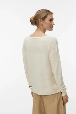 Pull Vmcharity Ls V-Neck Pullover Noos