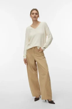Pull Vmcharity Ls V-Neck Pullover Noos