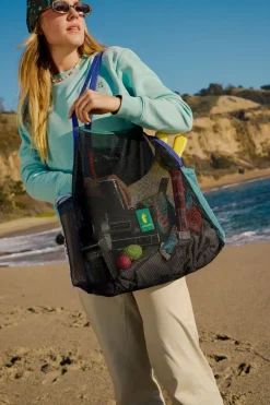 Shopper Arenilla Mesh Tote - Del DiA