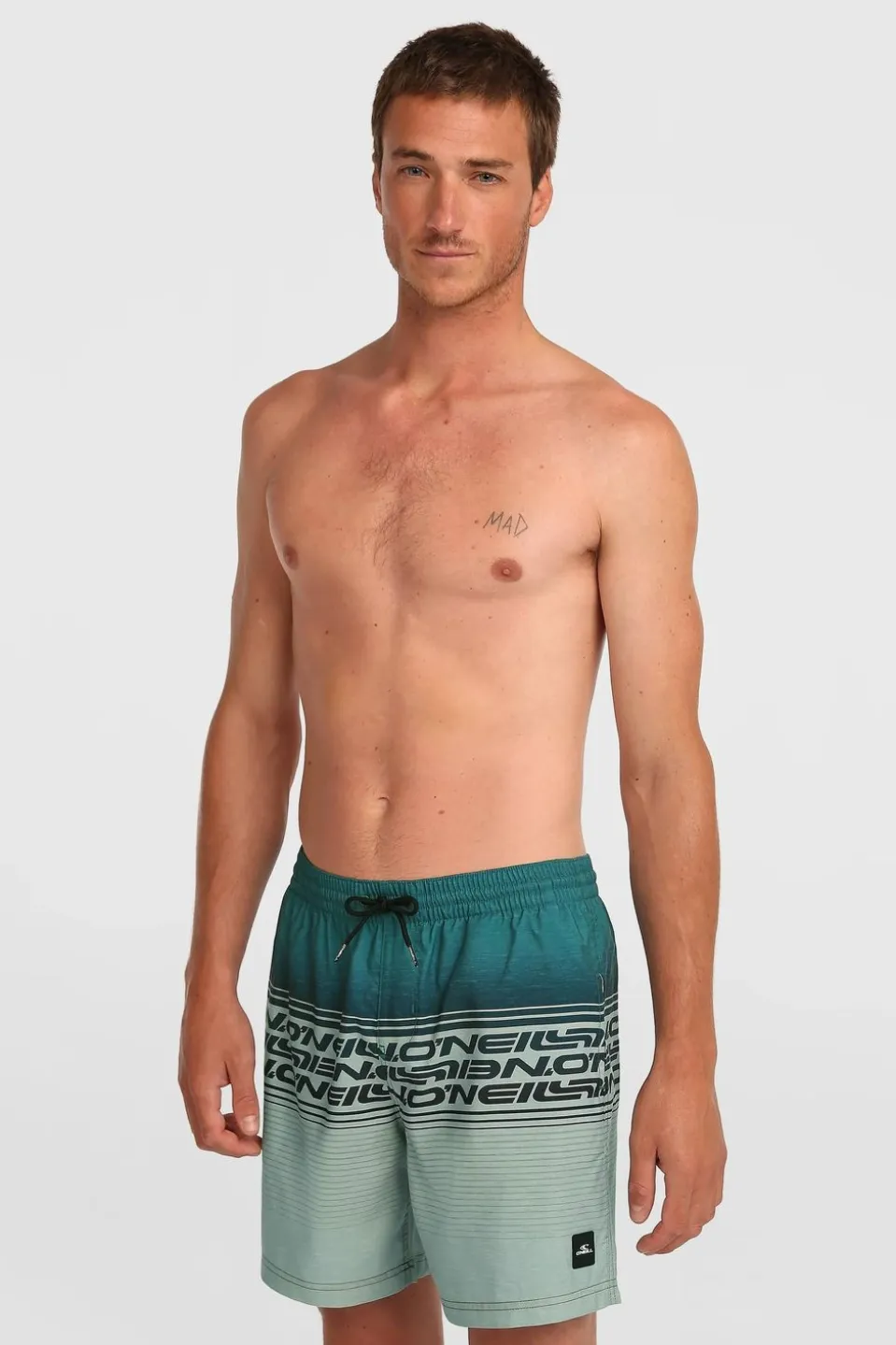 Short De Bain O'Neill Logo Stripe 16''