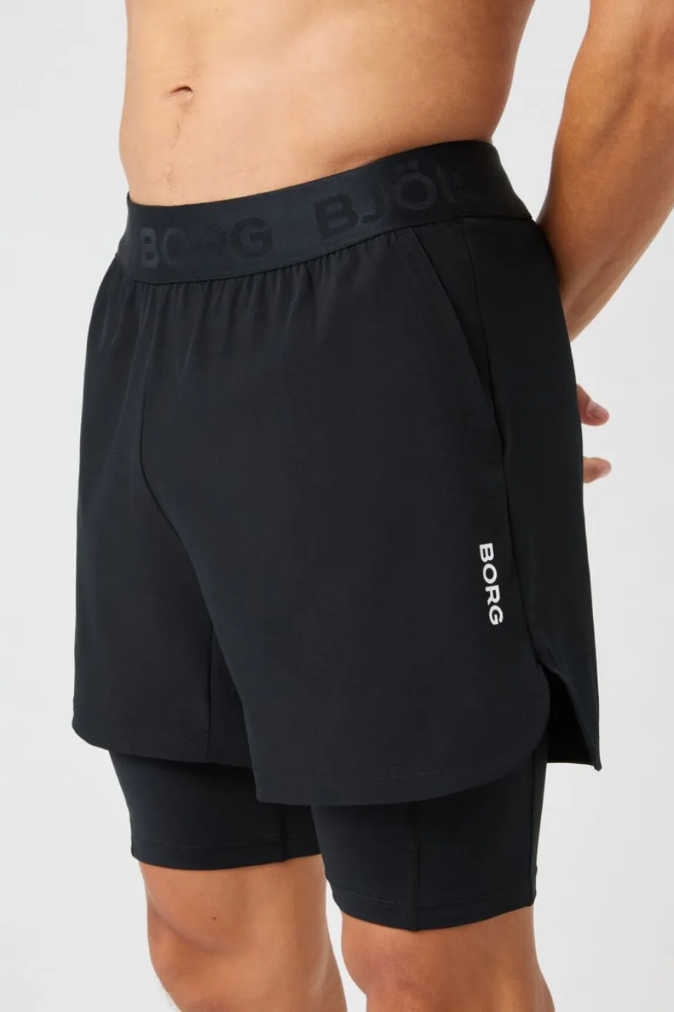 Short De Sport Borg 2 In 1 Shorts