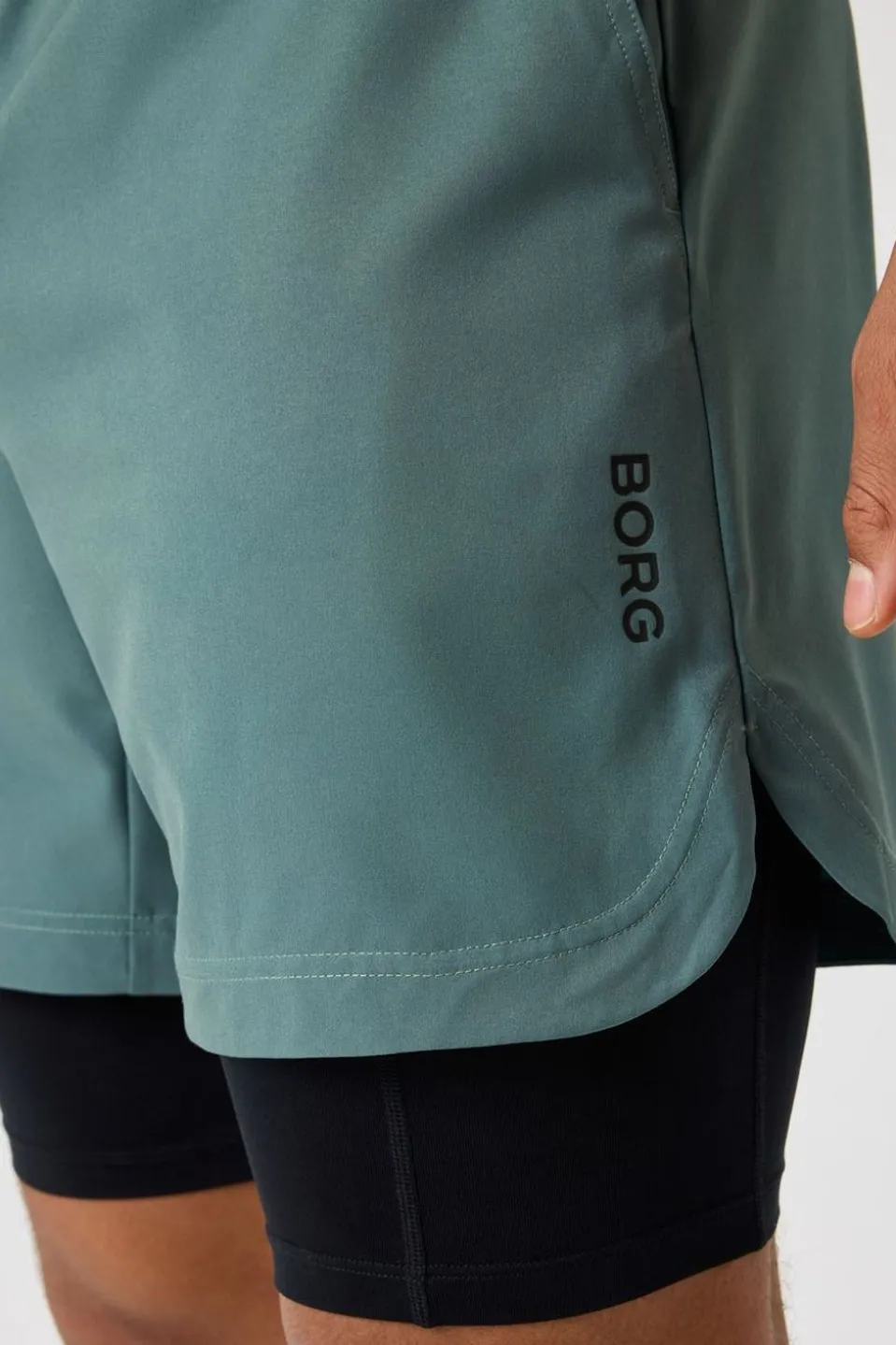 Short De Sport Borg 2 In 1 Shorts