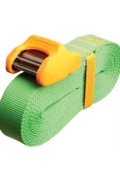 Tie Down Silicone Cam Cover 4.5M 2 Pack Lime/Orange