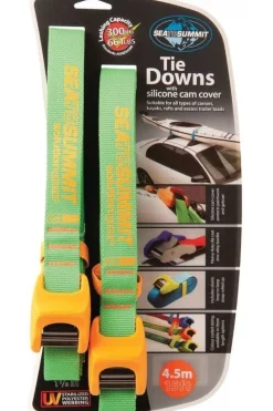 Tie Down Silicone Cam Cover 4.5M 2 Pack Lime/Orange