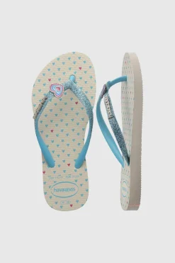 Tongs Kids Slim Glitter Trendy